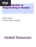 Intro Haskell