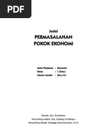 Download PERMASALAHAN POKOK EKONOMI by triwahono SN17209451 doc pdf