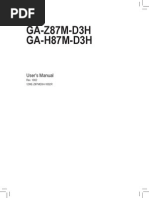 Download Mb Manual Ga-z87mh87m-d3h e by Giorgio Betta SN172102243 doc pdf