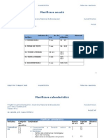 Planificare - Ore de Pregatire Bacalaureat 2013-2014