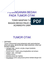 Penanganan Bedah Pada Tumor Otak by Dr. Tondi