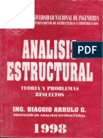 Análisis Estructutarl - Biaggio Arbulú