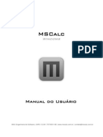 Manual MSCalc