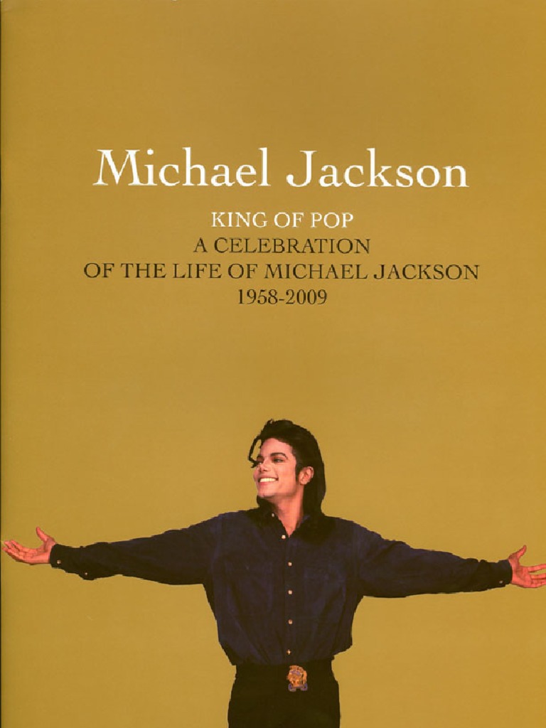 Michael Jackson 追悼式 プログラム冊子 Michael Jackson Obituary