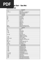 DCS-BS Key Commands Ka-50 Game Eng