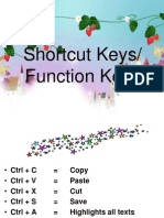 Shortcut Keys