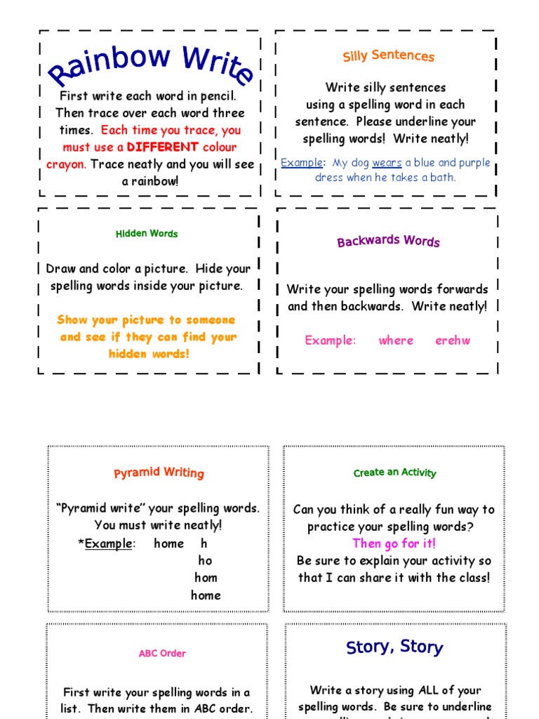 Spelling | Word Search | Spelling