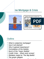 Subprime Mortgage & Crisis