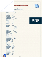 Vocabulario Español-Arabe