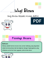 Fisiologi Bicara