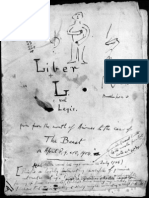 Liber AL Vel Legis - The Book of the Law - Quality Scans From the Original Manuscript by the Hand