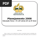 Planejamento Anual Ed. Física EF