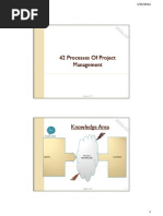 42 Processes of Project Management