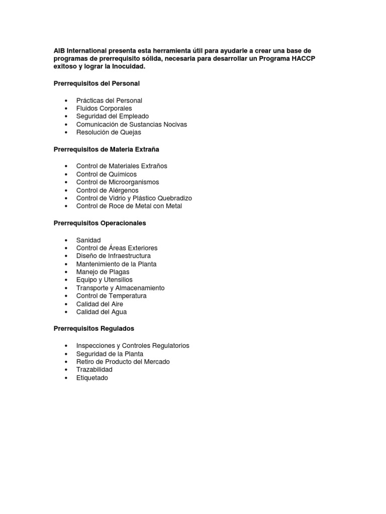 Clasificación de PRR | PDF
