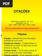 citações