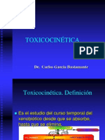 Toxicocinetica y Toxicodinamica JJJ