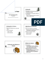 Vetores Ordenacao