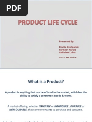 MM Product Life-Cycle