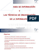 6192194 Tutorial Sobre Unidades de Informacion y Tecnicas de Organizacion de La Informacion