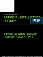 Artificial Intelligence History Jashawn Ceaser