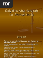 Pel 23 Abu Hurairah