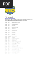 Pre Carnaval No Rio 2010