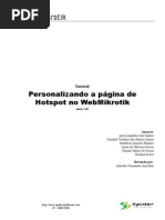 Personalizando a Pagina de Hotspot No WebMikrotik
