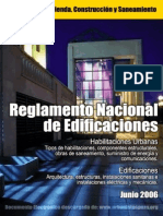 Reglamento Nacional de Edificaciones PDF