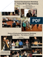 Photos of Professional Development Workshops