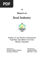 Download Seed Report by ashish SN17221606 doc pdf