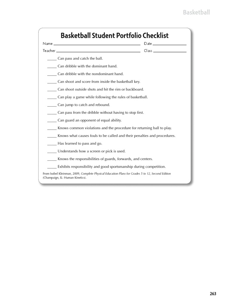p263 Bballportcheck | PDF | Sports & Recreation