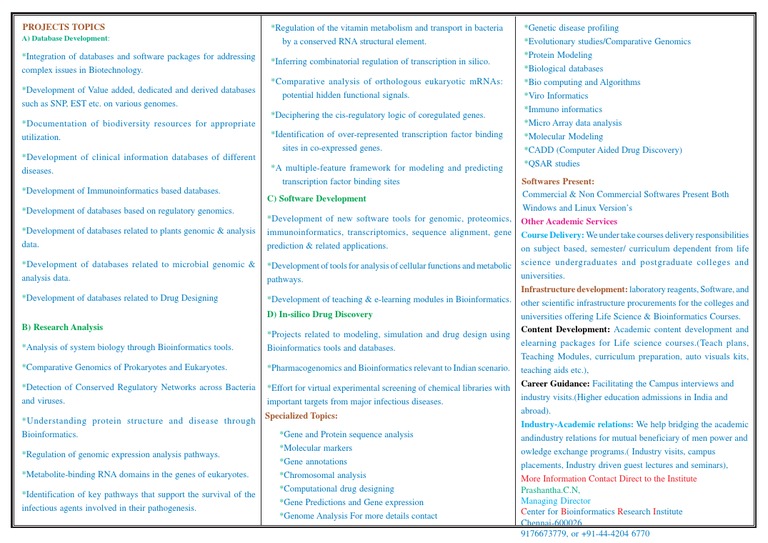 Bioinformatics assignment topics image