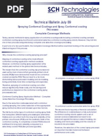 Download Conformal Coating Spraying Complete Coverage Technical Bulletin July 09 by Lee Hitchens SN17223316 doc pdf
