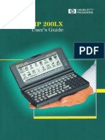 HP 200LX Users Guide