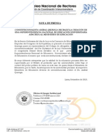 CONSTITUCIONALISTA ANIBAL QUIROGA RECHAZÓ LA CREACIÓN DE UNA SUPERINTENDENCIA NACIONAL DE EDUCACIÓN UNIVERSITARIA ADSCRITA AL MINISTERIO DE EDUCACIÓN