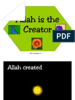 Allah is the Creator