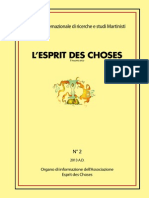 L'Esprit Des Choses N. 2 2013