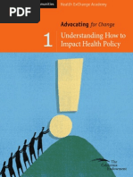 Download Advocating for Change Understanding How to Impact Health Policy by The California Endowment SN172262328 doc pdf