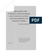 Implicaciones Del Comercio Internacional en El Contexto Social