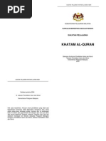 Download Sukatan Khatam Al-quran by linda1503 SN17227078 doc pdf