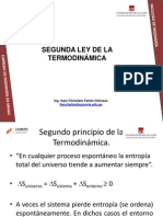 Segunda Ley de La Termodinámica PDF