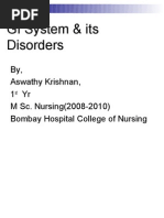 Download GI System and its disorders Nurses perspective by aswathykrishnan73 SN17228007 doc pdf