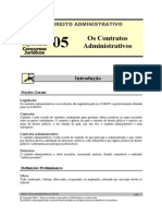ADM 05 - Os Contratos Administrativos