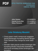 Download Prospek Profesi Bimbingan Dan Konseling by Rizman Wahyu SN172292380 doc pdf
