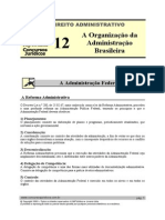 ADM 12 - A Organização da Administração Brasileira