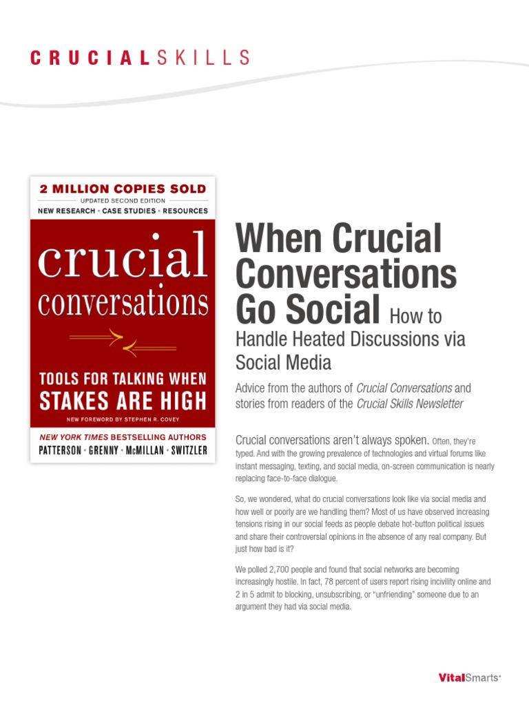 When Crucial Conversations Go Social EBook From VitalSmarts Digital