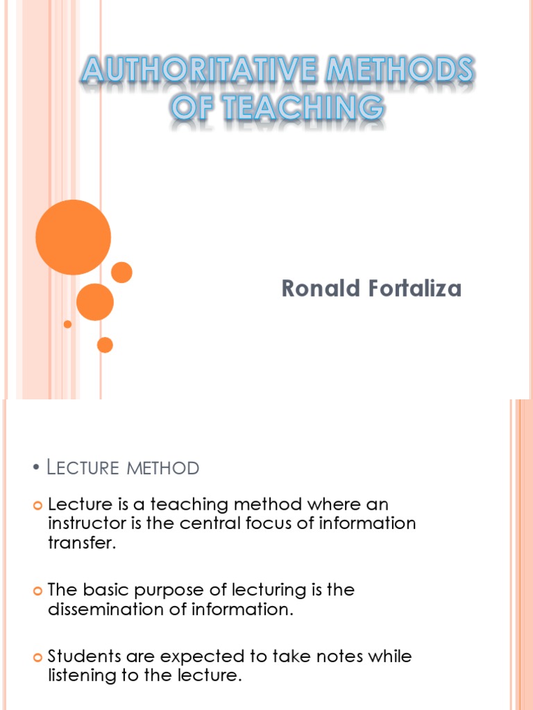 Lecture Method: Pros and Cons Explained | PDF | Lecture | Teaching Method
