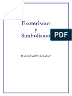 Esoterismo y Simbolismo - Schwaller de Lubicz