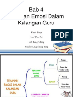 Bab 4 Tekanan Emosi Dalam Kalangan Guru