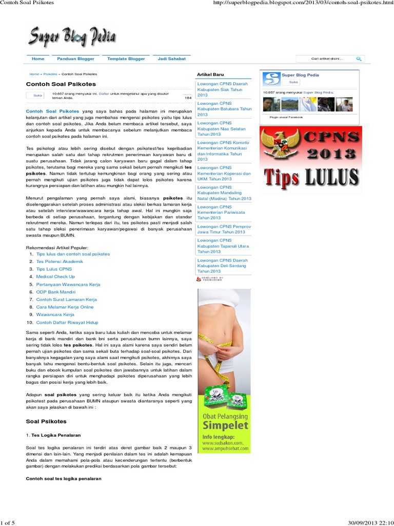 Contoh Soal Army Alpha Intelegence Test Contoh Soal Terbaru